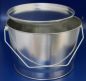 Preview: 5 Liter leerer Blecheimer mit Deckel