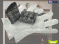 Preview: verseifte Pads für Grill und Backofen mit Handschuhen