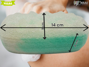 Massageschwamm oval bunt