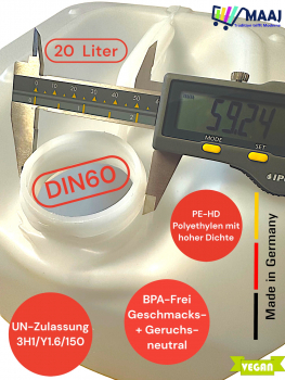Kanister konfigurierbar 20 L