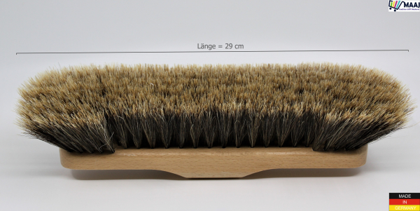 Zimmerbesen Holz 29cm mit hellem Rosshaar