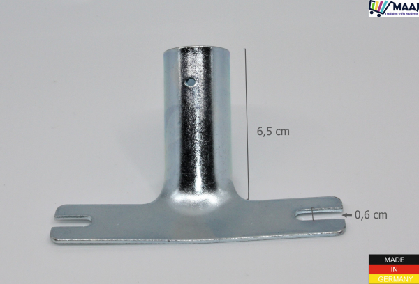 Metallhalter für Besenstiele mit 24 mm Durchmesser