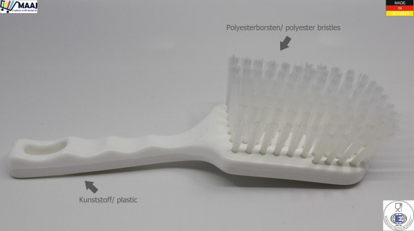 Hygiene-Stielbürste Weiß