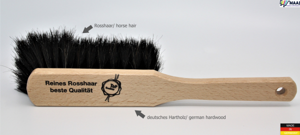 Handfeger mit Rosshaar-Bestückung