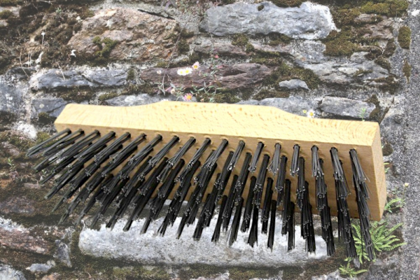 Stahldrahtschrubber