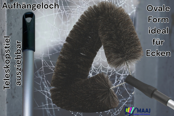 Staubbiene Ziegenhaar