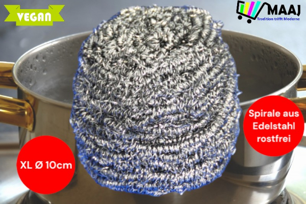 Edelstahl Spiralreiniger