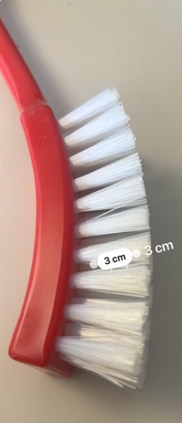 Hygiene-Stielbürste lang