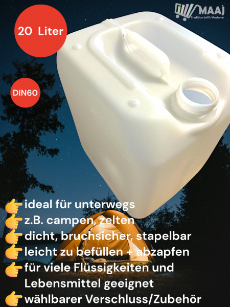 Kanister konfigurierbar 20 L