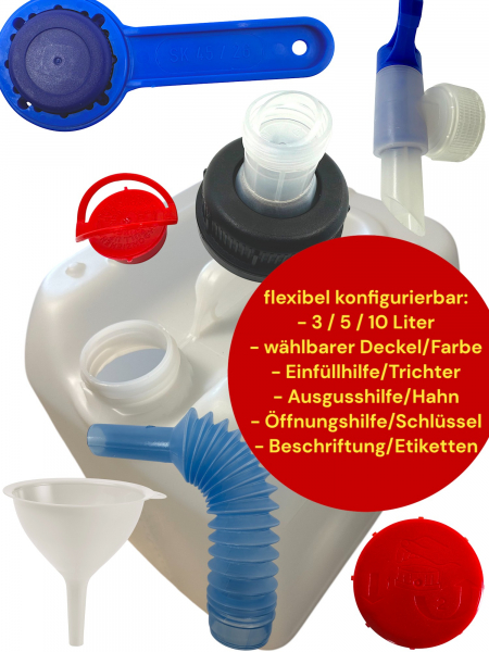 Kanister konfigurierbar