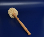 WC-Bürste aus Holz und Naturborsten