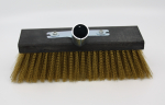 small scratch broom with brass wire